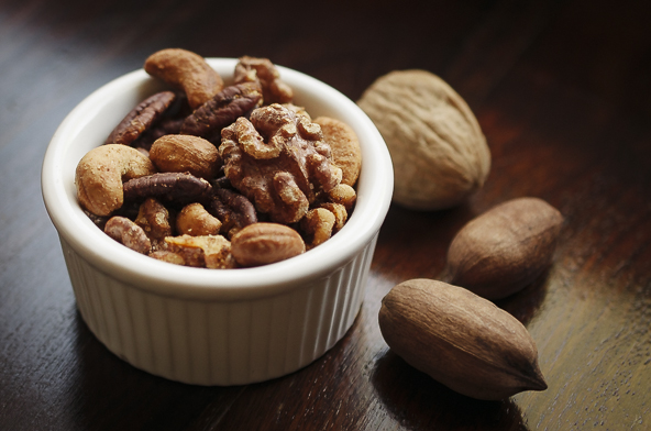 A Ramekin Filled with Spiced Nuts | meljoulwan.com