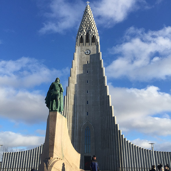 Hallgrímskirkjaall Church in Reykjavik, Iceland | meljoulwan.com