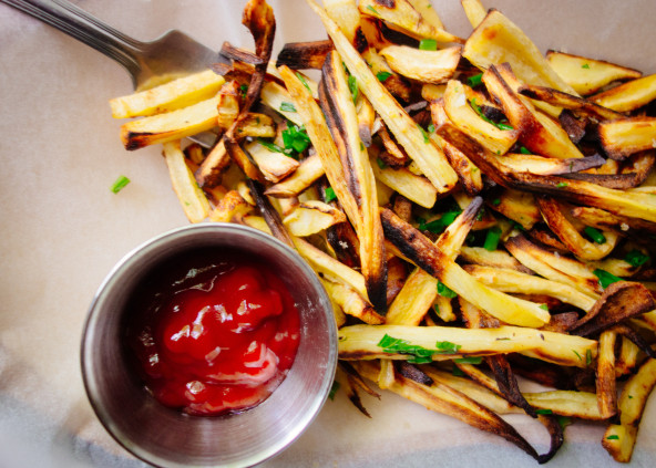 herb parsnip fries