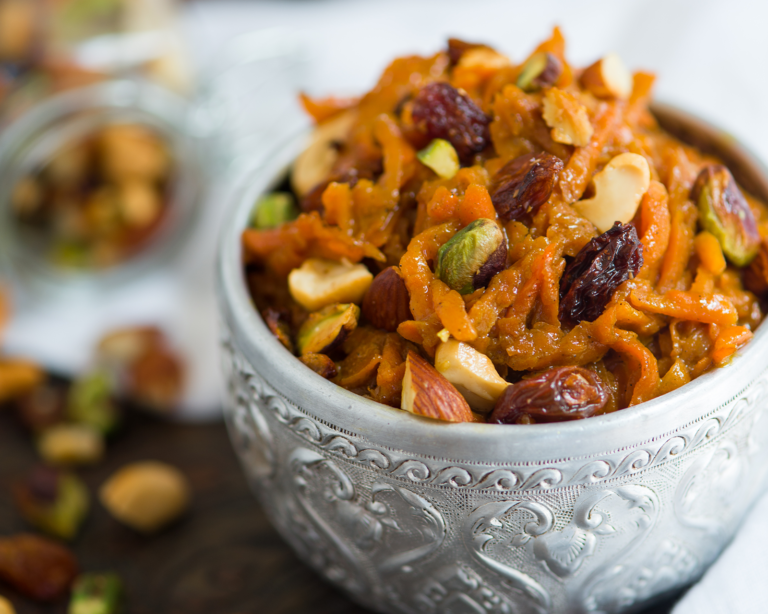 Paleo PunjabiStyle Carrot Pudding